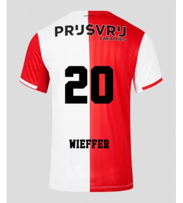 Feyenoord Mats Wieffer #20 Hjemmebanetrøje 2023-24 Kort ærmer